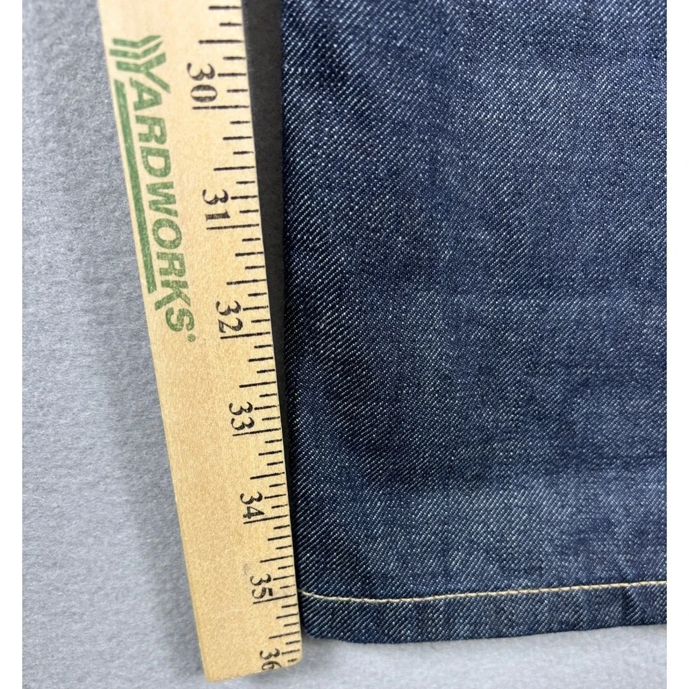 Banana Republic Slim Selvedge Jeans Dark Rinse Premium Denim 36x34) 38x36 Actual